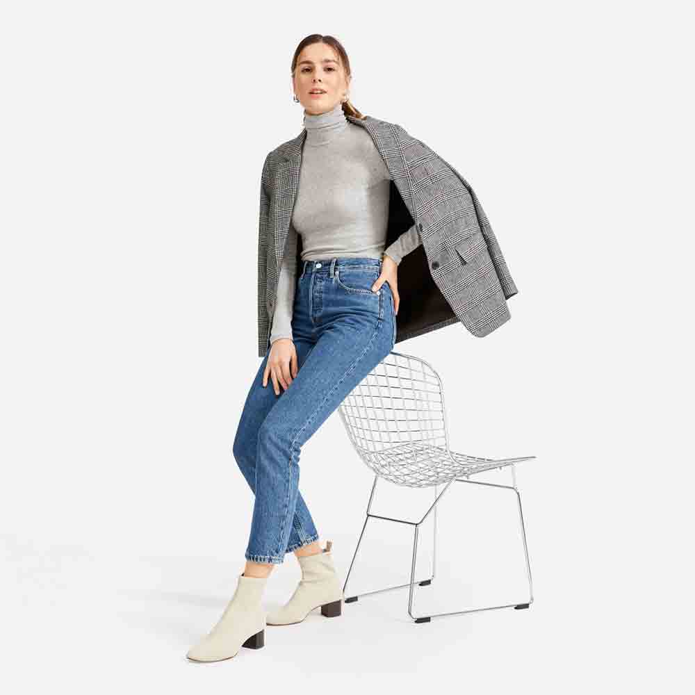 Basic Micro Rib Turtleneck – Bild 5